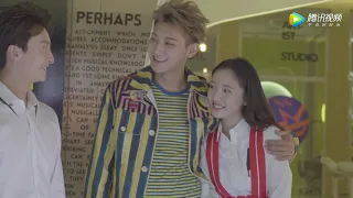 190409 خلف كواليس تصوير دراما ألمع نجم في السماء The Brightest Star الثنائي تاو و ووتشيان 