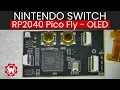 Nintendo Switch RP2040 PicoFly OLED Mod Chip Installation