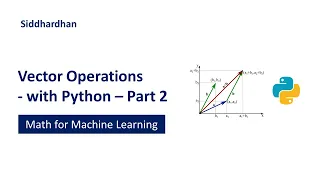5 1 5 Vector Operations - in Python