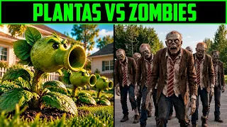 PLANTAS VS ZOMBIES LA PELICULA CHAFA (2028)  - RESUMEN EN 10 MINUTOS