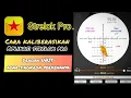 Lagu Cara Setting Kaliberasi Perkenaan TITIK jatuh Mimis dengan STRELOK PRO supaya Singkron 100%