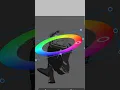 Tutorial how to do the color wheel trend