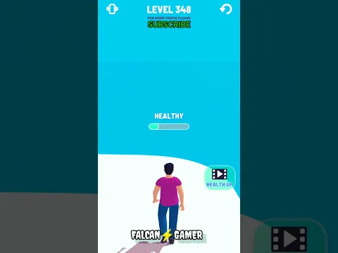 🔥 HEALthy RUNner 👀 Level 348 Android⚡IOS #healthyrunner #shortsvideo #shorts