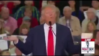 واشرح لها المطرب ترامب 