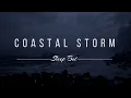 Coastal Storm | No Ads | Ocean waves and Rain Sounds For Sleeping
