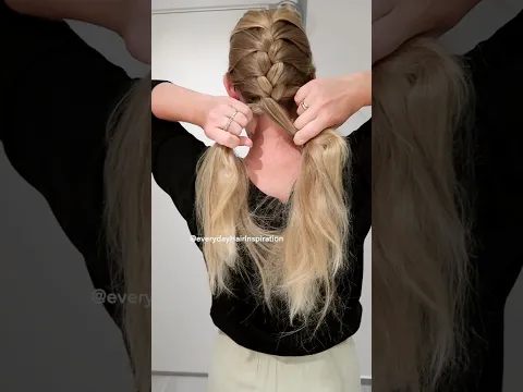 French braid your own hair ✨