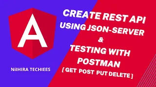Create rest api using JSON Server testing JSON server API using postman GET POST PUT DELETE