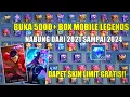 Lagu BUKA SELURUH BOX MOBILE LEGENDS HASIL NABUNG 3 TAHUN! TERNYATA PANEN SKIN EPIC PERMANEN GRATIS COY