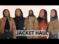 2025 FALL JACKETS HAUL GANNI TRENCH COAT ZARA NORDSTROM RACK ETC TALL GIRL FRIENDLY