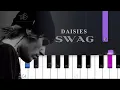 Download Lagu Justin Bieber - DAISIES | Piano Tutorial