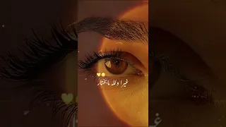 لون عيونه بني  يقبرني جماله غيرها والله ما بختار قلبي الى لحاله     دندنها