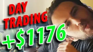 LIVE DAY TRADING HOT STREAK 1176