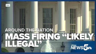 A federal judge has ruled that the mass firing of probationary employees was likely illegal