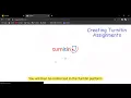 Creating Turnitin Assignments