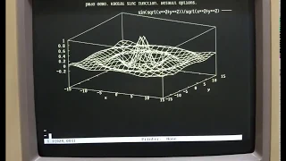 GNUPLOT on VT-330 ReGIS