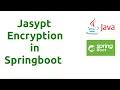 Jasypt Encryption in Springboot