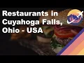 Restaurants in Cuyahoga Falls Ohio - USA
