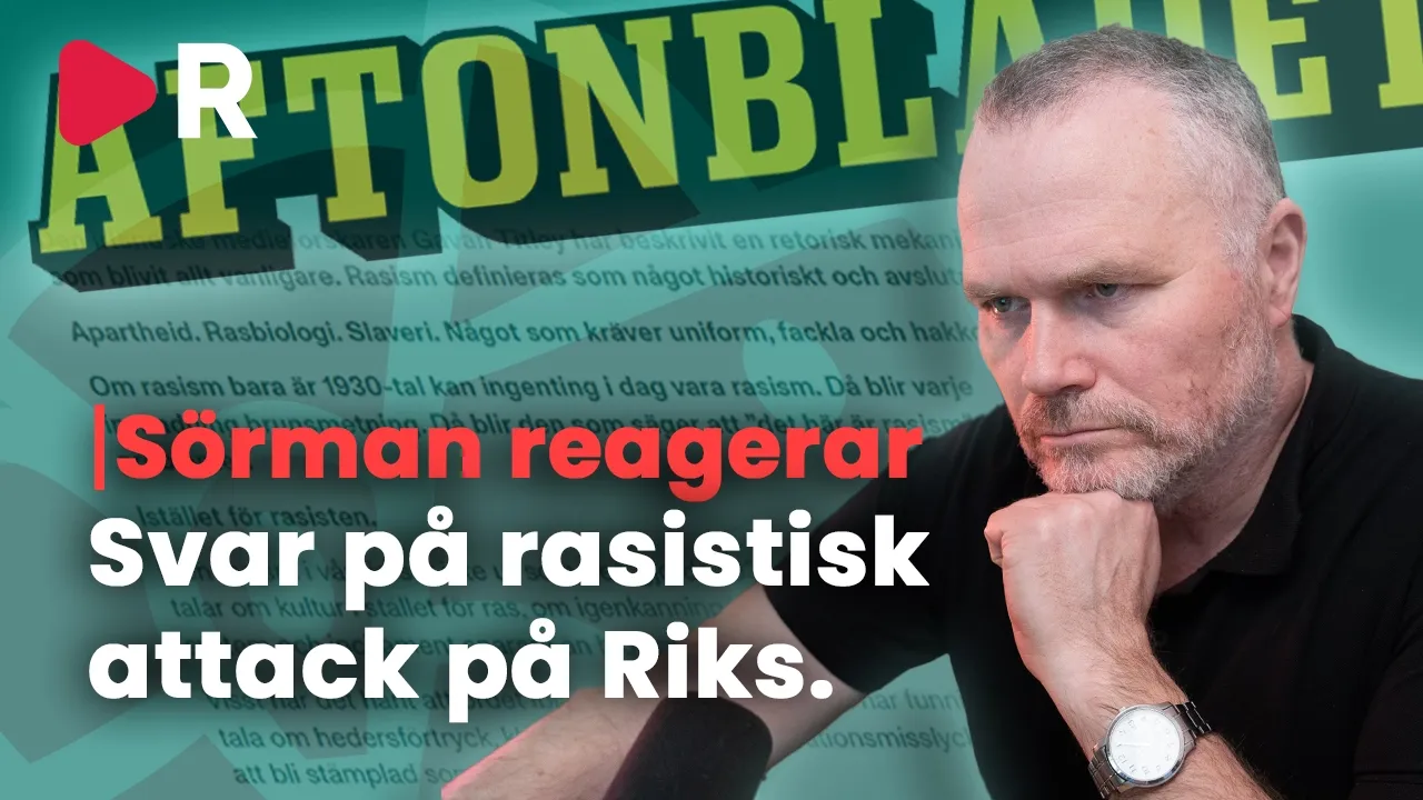 Sörman sågar Socialdemokraternas rasistattack mot Riks 2026-03-03 19:03
