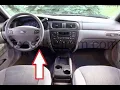 2001 2007 Ford Taurus Fuse Box Location