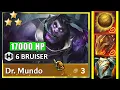 I BUILD a MONSTROSITY 17k HP Mundo TFT Set 16 Gameplay