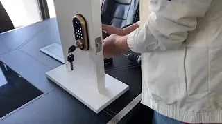 How to Reset the smonet Smart Deadbolt Uninstall the back panel
