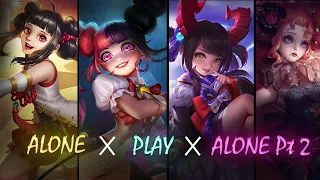 Download Nightcore - Alone x Play x Alone Pt. II x Faded (Switching Vocals  Mobile Legends) MP3