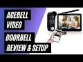 ACEBELL WiFi Door Doorbell Intercom System with 7 Touch Screen Monitor - Review Setup