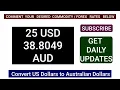 1 US DOLLAR TO AUSTRALIAN DOLLAR RATES TODAY 05 AUGUST 2024