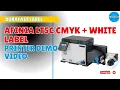 Afinia LT5c CMYK White Label Printer Demo DuraFast Label