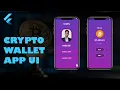 Flutter Crypto Wallet App UI
