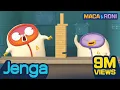 Download Lagu [MACA\u0026RONI] Jenga | Maca and Roni  Tooniverse Maca \u0026 Roni