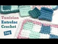 Tunisian Entrelac Crochet - Easy C2C Method Beginner Friendly