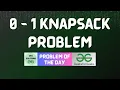 GFG POTD 0 - 1 Knapsack Problem GFG Solutions 13-03-2025