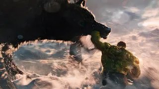 hulk vs wolf fight scene in hindi ragnarok final battle revealed