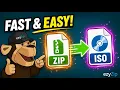 How to Convert ZIP to ISO Online Free No Software Installation Required