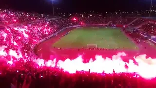 جحيم جماهير نادي القرن الاهلي المصري دقيقه رعب دندنها