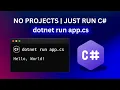No Setup Needed Run C Code Instantly NET 10 File-Based net10