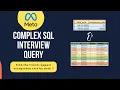 Meta SQL Interview Find Friend Request Acceptance Rate by Date Complex SQL Interview Question