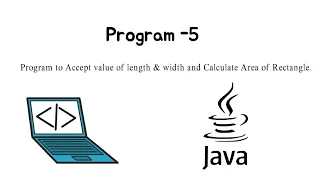 Accept length width and Calculate Area of Rectangle Java Programing Questions