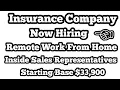 Liberty Mutual Insurance Remote Inside Sales Representative