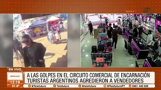 A los golpes en el circuito comercial de Encarnación
