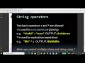 CH 10 STRING MANIPULATION - 1