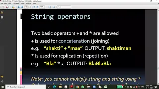 CH 10 STRING MANIPULATION - 1