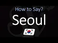 How to Pronounce Seoul English Korean Pronunciation