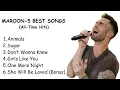 BEST OF MAROON 5 SONGS (GREATEST EVER HITS)- TOP 6