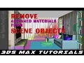 3DS Max Tutorial l How to remove assigned materials in max