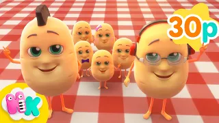 Egy krumpli, két krumpli 🥔🔢 Gyerekdalok és Mondókák Babáknak és Gyerekeknek | HeyKids Magyarul