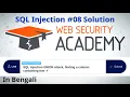 Lab 08 SQL injection UNION attack finding a column containing text Tek Bichar