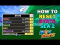 How To Reset STATS in Blox Fruits How To Get STATS Reset in Blox Fruits Sea 2