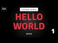 Hello World Java Coding Ninja